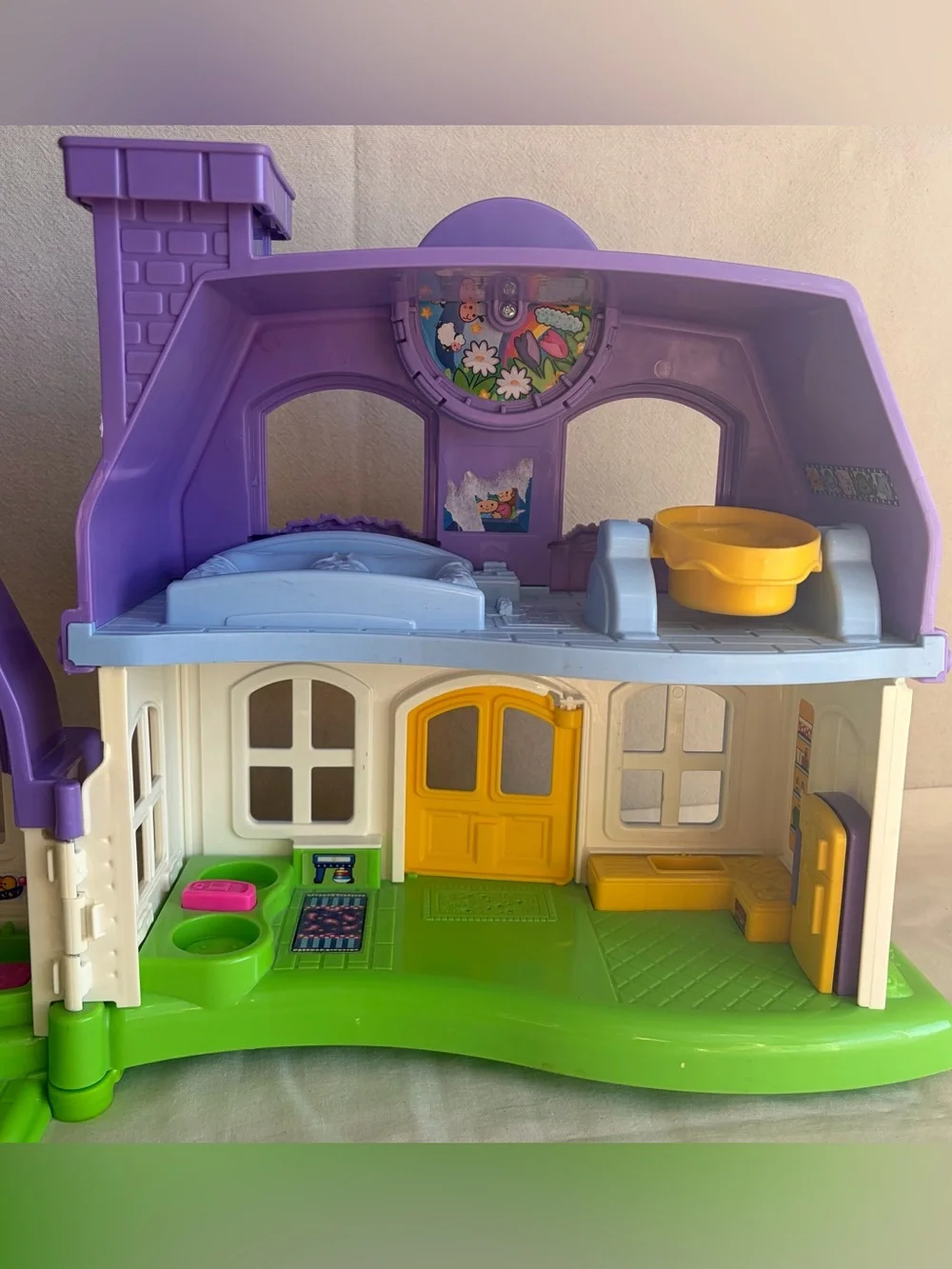 Vintage Fisher-Price Little People Happy Sounds Home 2008